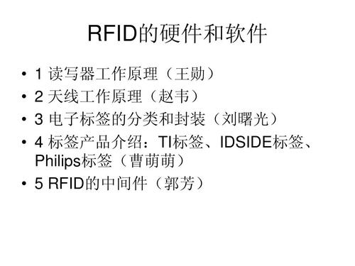 rfid应用与rfid硬件的相关图片